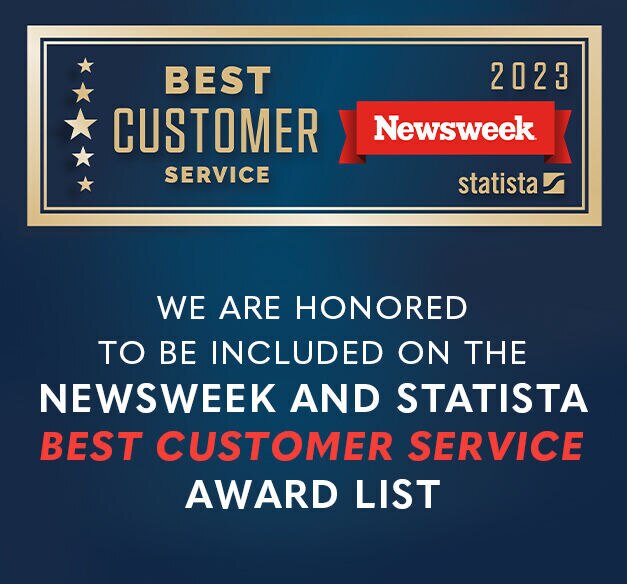 best customer service newsweek 2023 statista we are honored to be included on the newsweek and statista best customer service award list