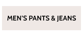 MEN'S pants & jeans