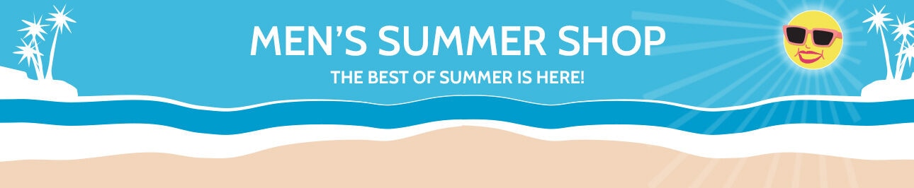 men's summer shop the best of summer is here!