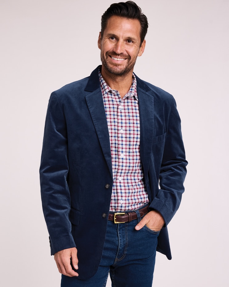 John Blair® Corduroy Blazer image number 1