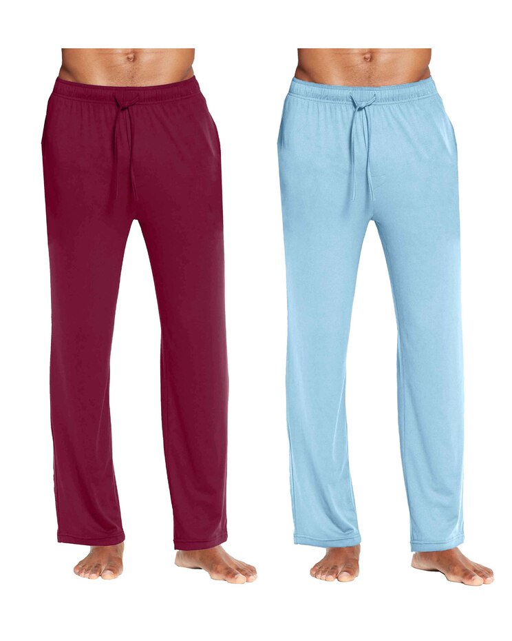Galaxy By Harvic Classic Lounge Pants- 2 Pack image number 1