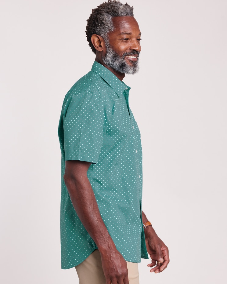 John Blair Classics Short-Sleeve Print Shirt image number 2