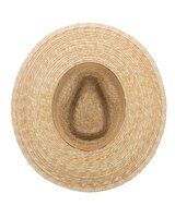 Seashore- Womens Buri Straw Stiff Brim Fedora thumbnail number 2