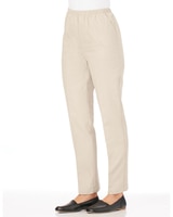 DenimEase Pull-On Twill Pants thumbnail number 1
