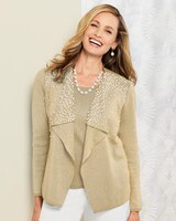 Metallic Pearl Sweater thumbnail number 1