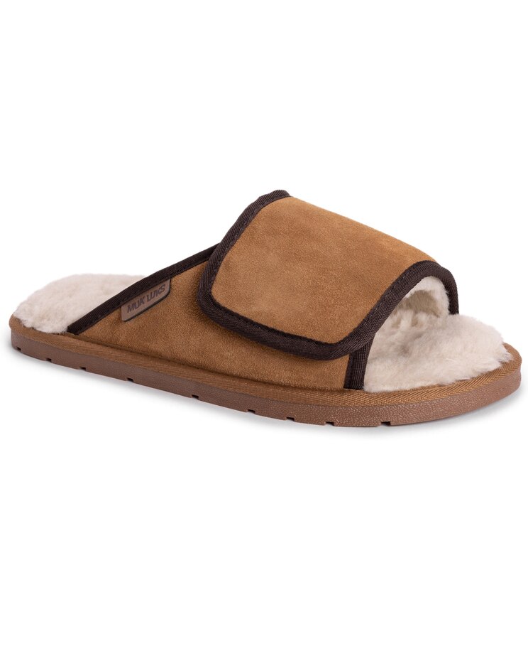 MUK LUKS® Topher Open Toe Slipper image number 1