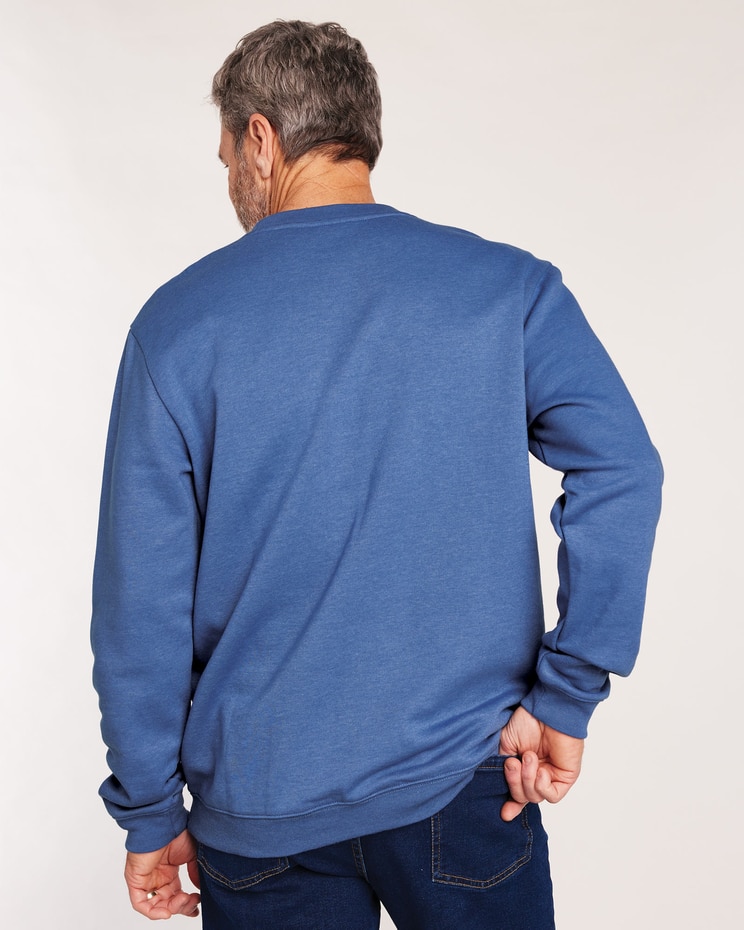 John Blair Supreme Fleece Long-Sleeve Sweatshirt image number 2