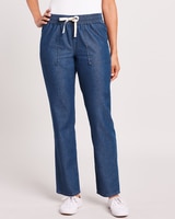 DenimLite Drawstring Pants thumbnail number 1