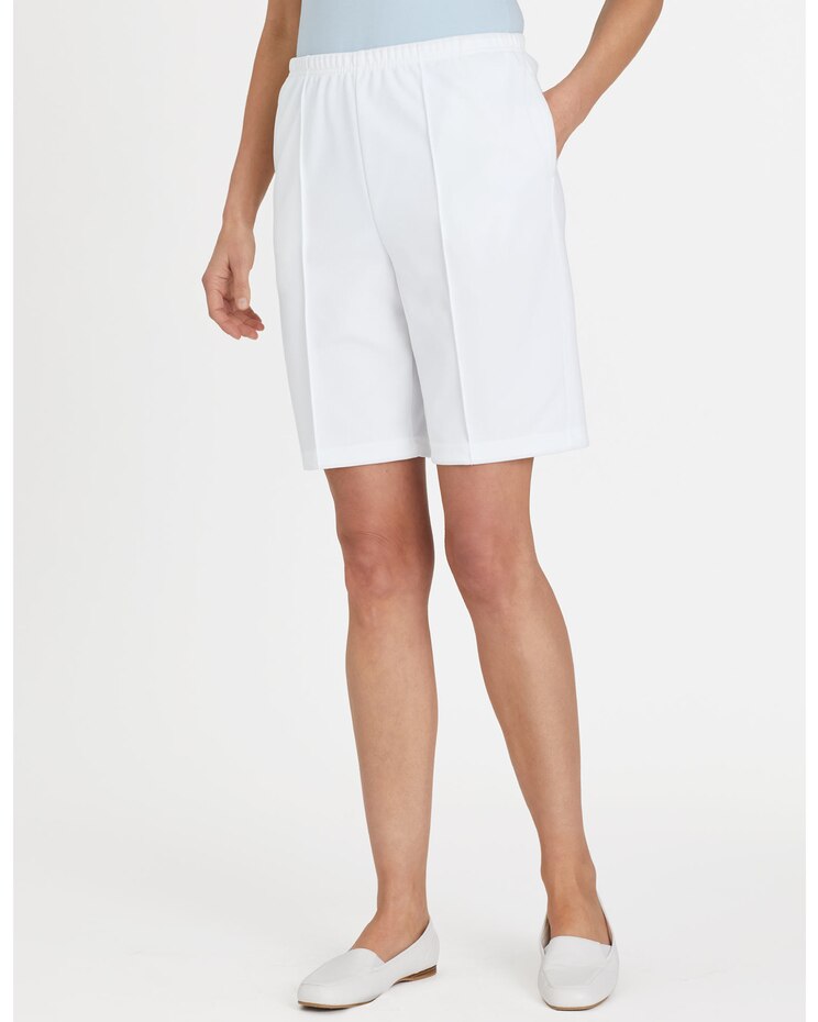 Double Knit Stitched Crease Short image number 1