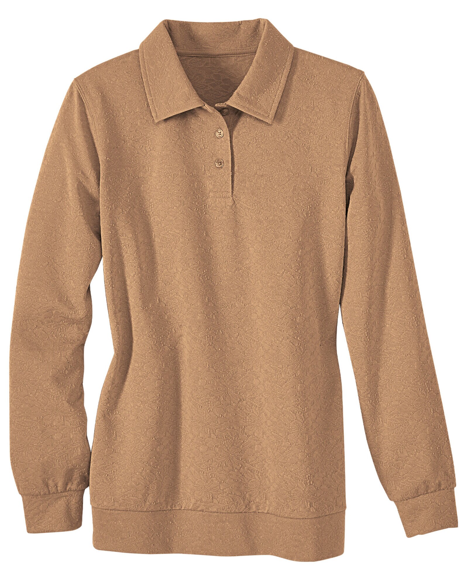 Women's banded bottom polo shirts outlet