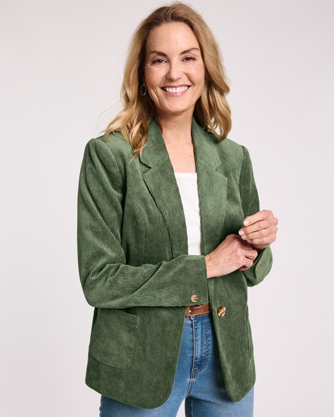 Corduroy Blazer