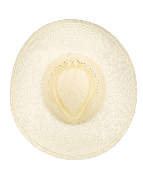 Anytime - Woven Paper Fedora W/ Beaded Band Hat
