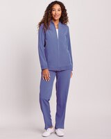 Rib Trim Pants Set thumbnail number 1