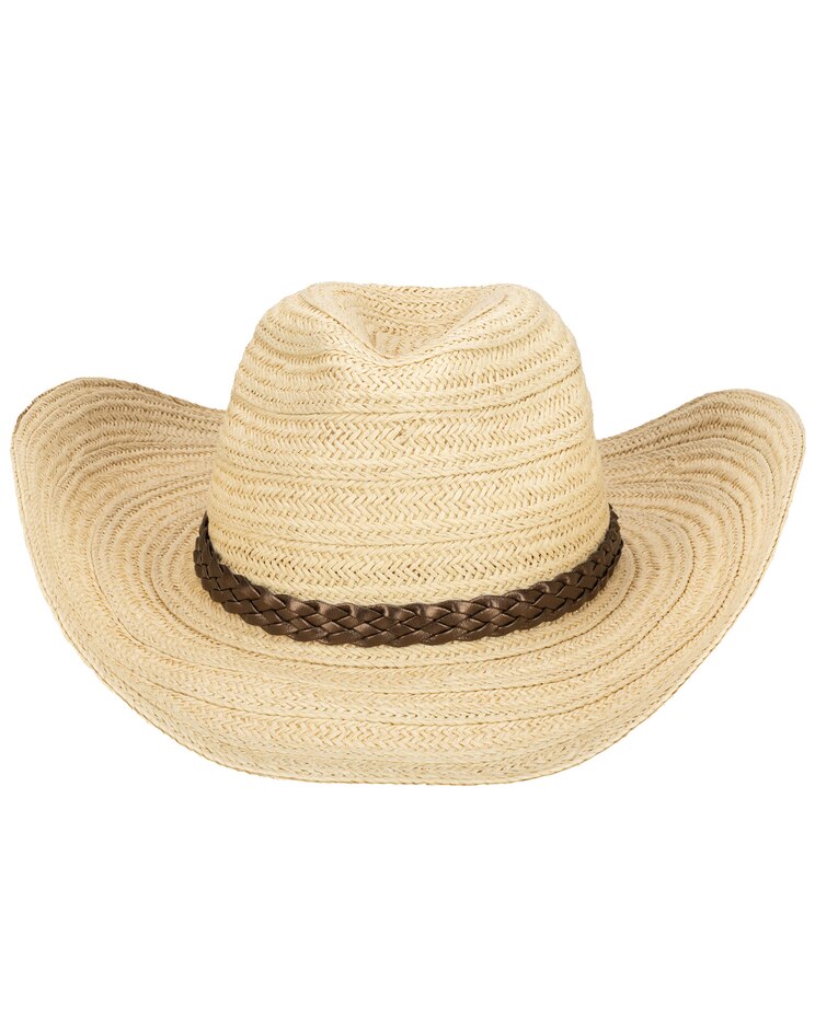 Storm - Womens Soft Crushable Pinch Crown Cowboy Hat image number 1