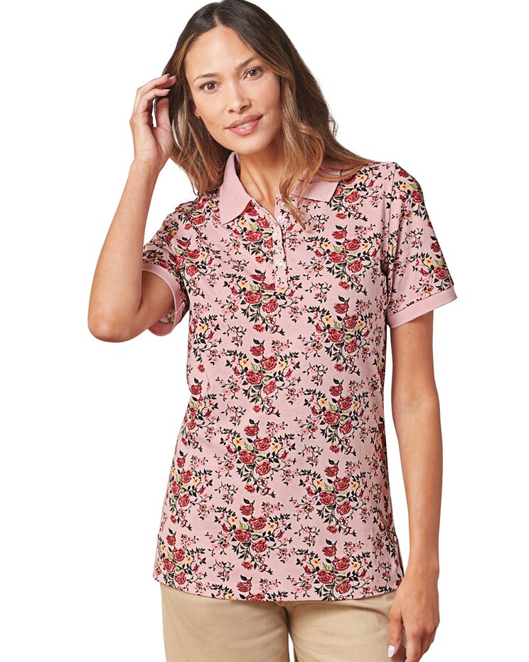 Haband Women’s Essential Polo Tee image number 2