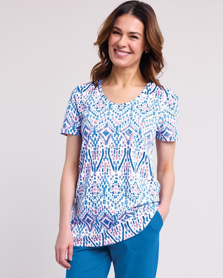 Anytime Curved Hem Tunic image number 1