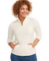 Scandia Fleece Quarter-Zip Pocket Top thumbnail number 2