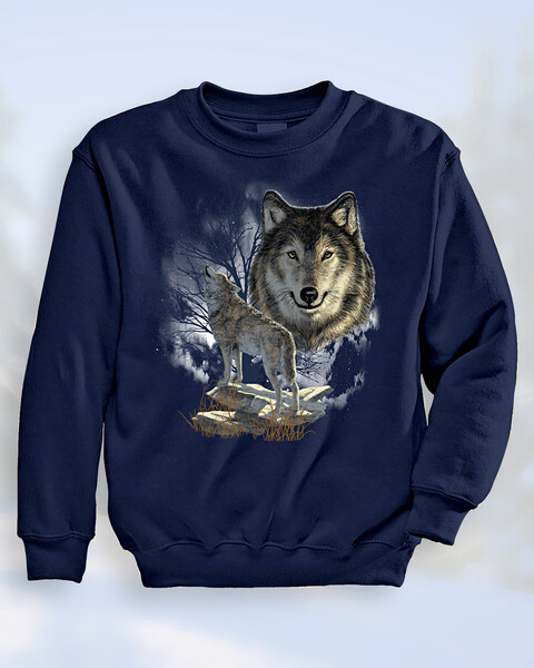 Signature Graphic Sweatshirt - Wolf Call
