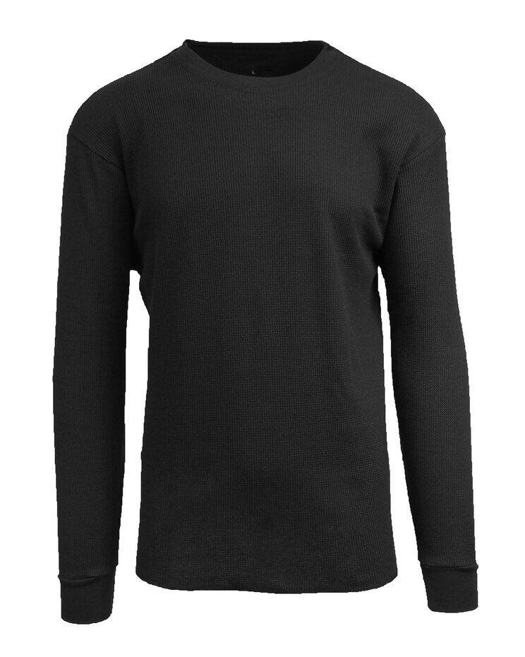 Galaxy By Harvic Men's Oversized Long Sleeve Thermal Shirt image number 1