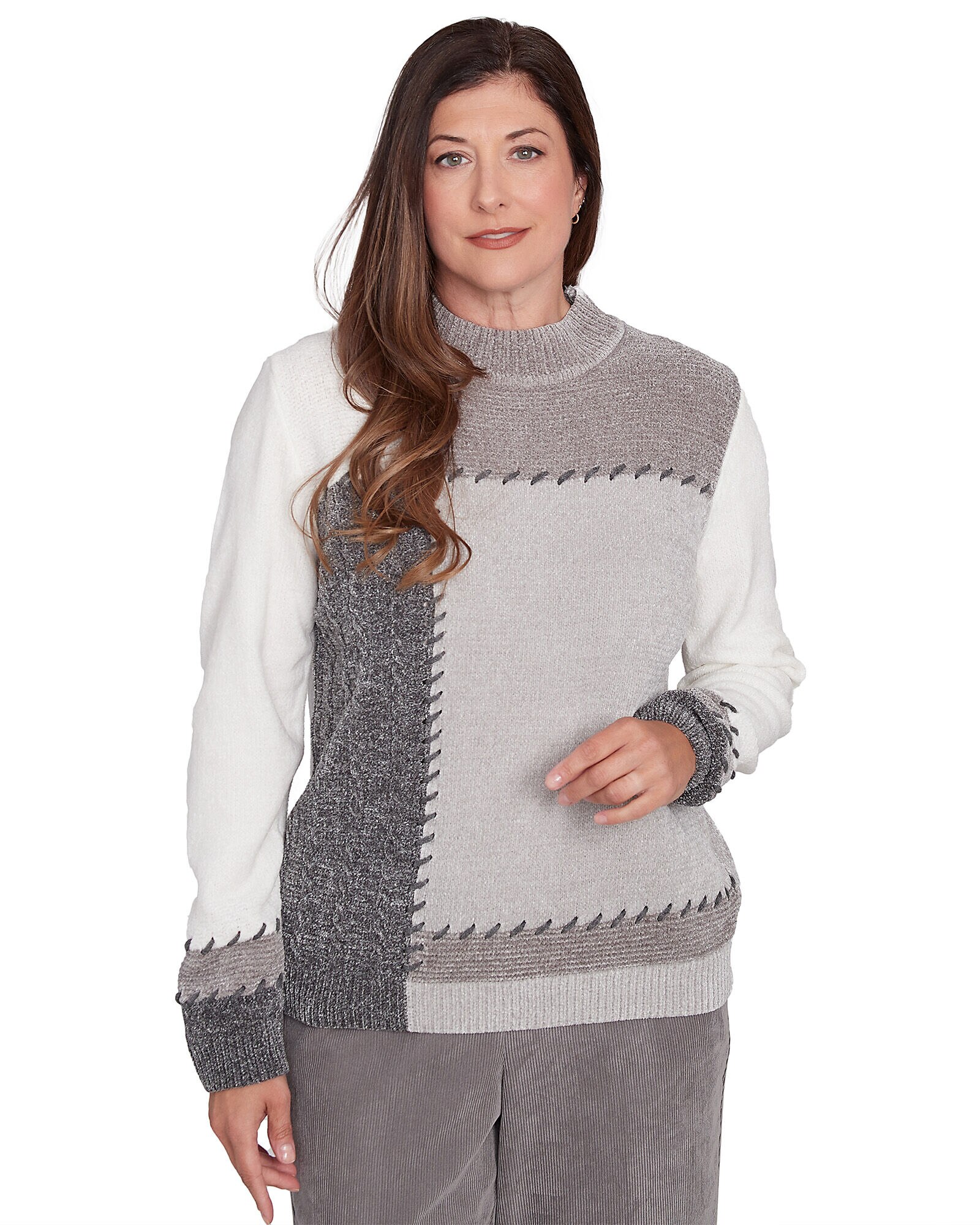 Alfred dunner sweatshirts sales