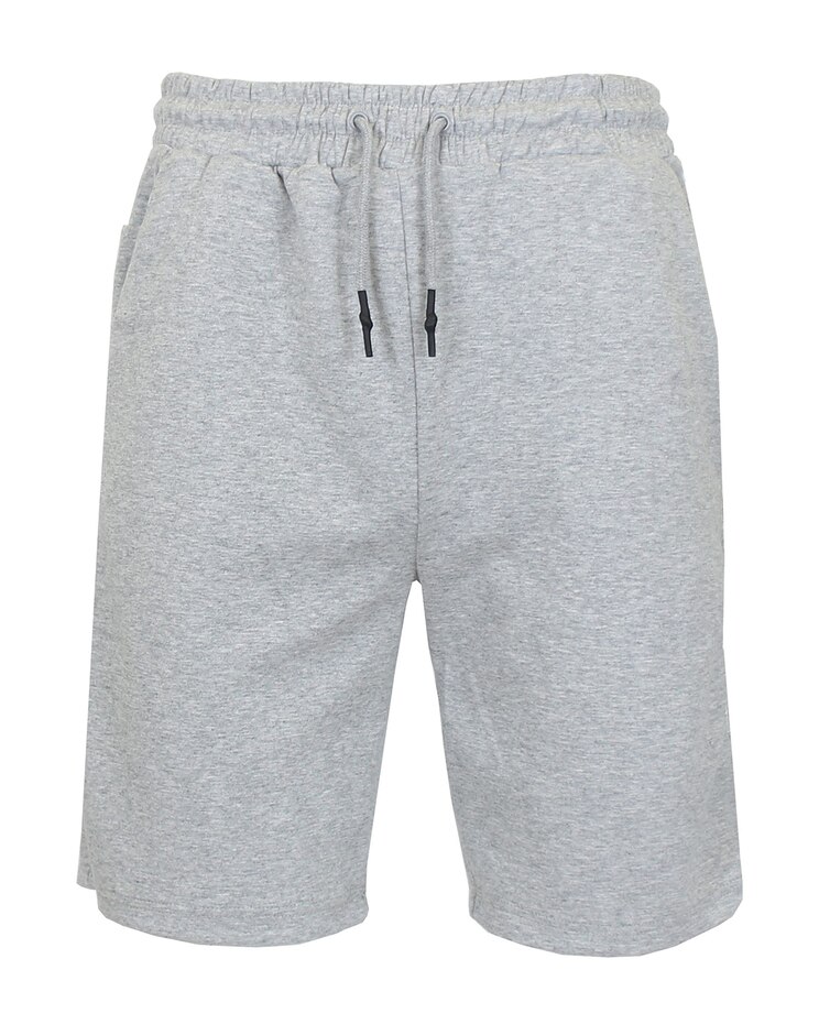 Men's Slim Fit Tech Fleece Jogger Sweat Lounge Shorts With Long Zipper Side Pocket image number 1