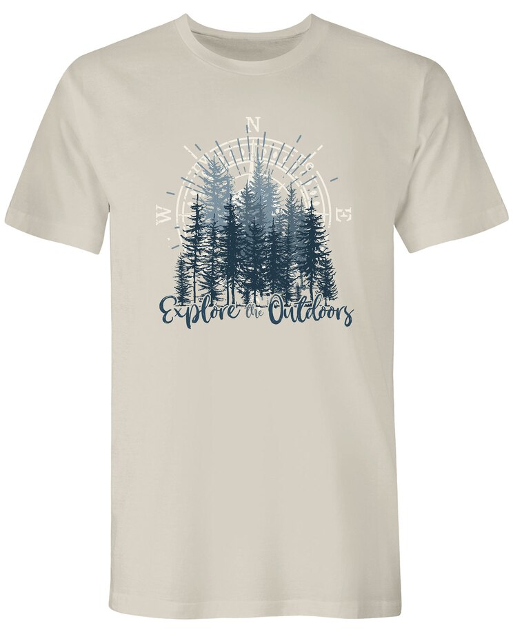 Outdoor Compass Graphic Tee image number 1