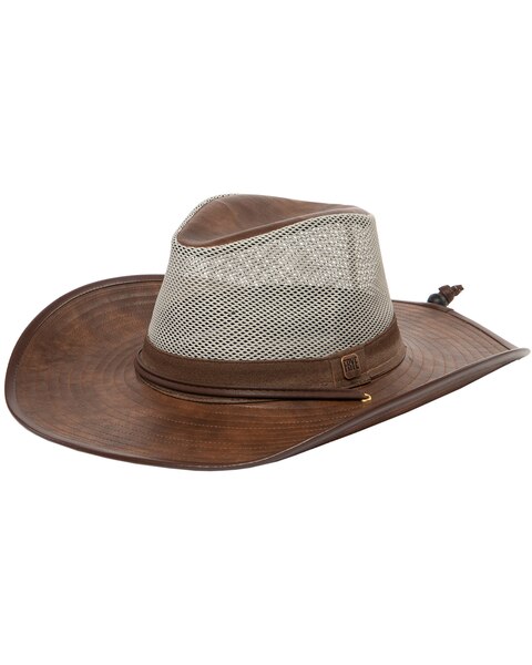 Frye Faux Leather Cowboy Hat