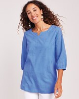 Novelty Eyelet Tunic thumbnail number 1