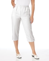 Alfred Dunner® Classic Pull-On Capris thumbnail number 1