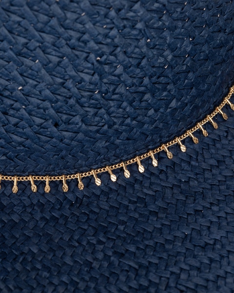 Sail Away - Womens Paper Weave Gambler Hat