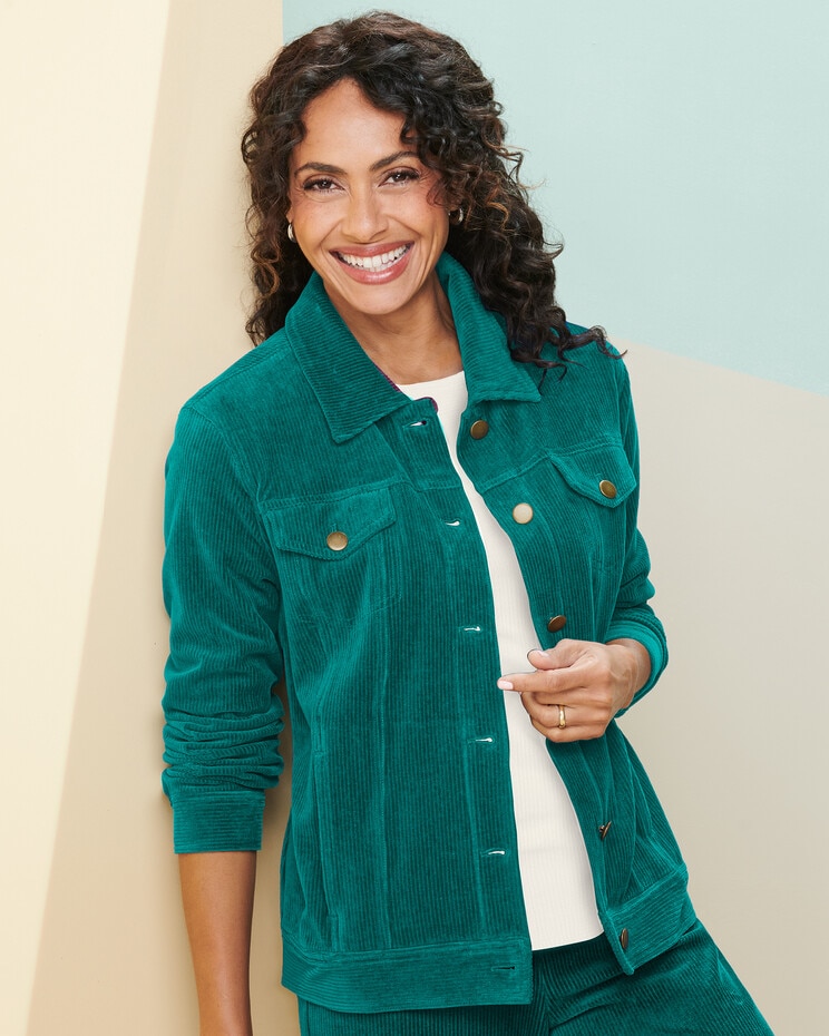 Knit Cord Jacket | Blair