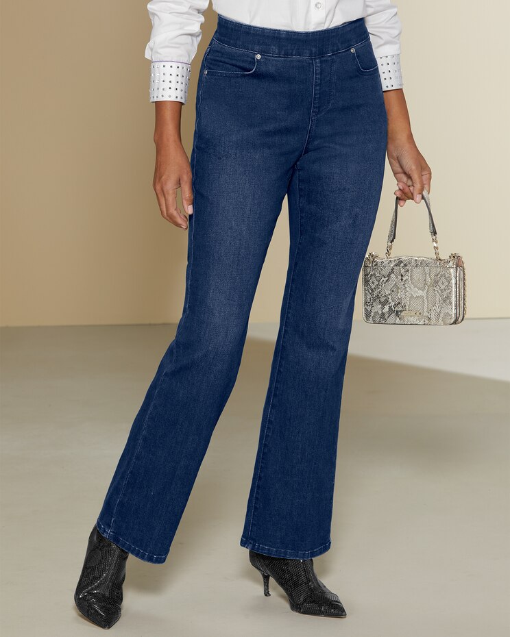 Slimtacular® Dream Jeans Boot Cut image number 1
