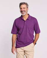 John Blair Short-Sleeve Piqué Knit Polo thumbnail number 1