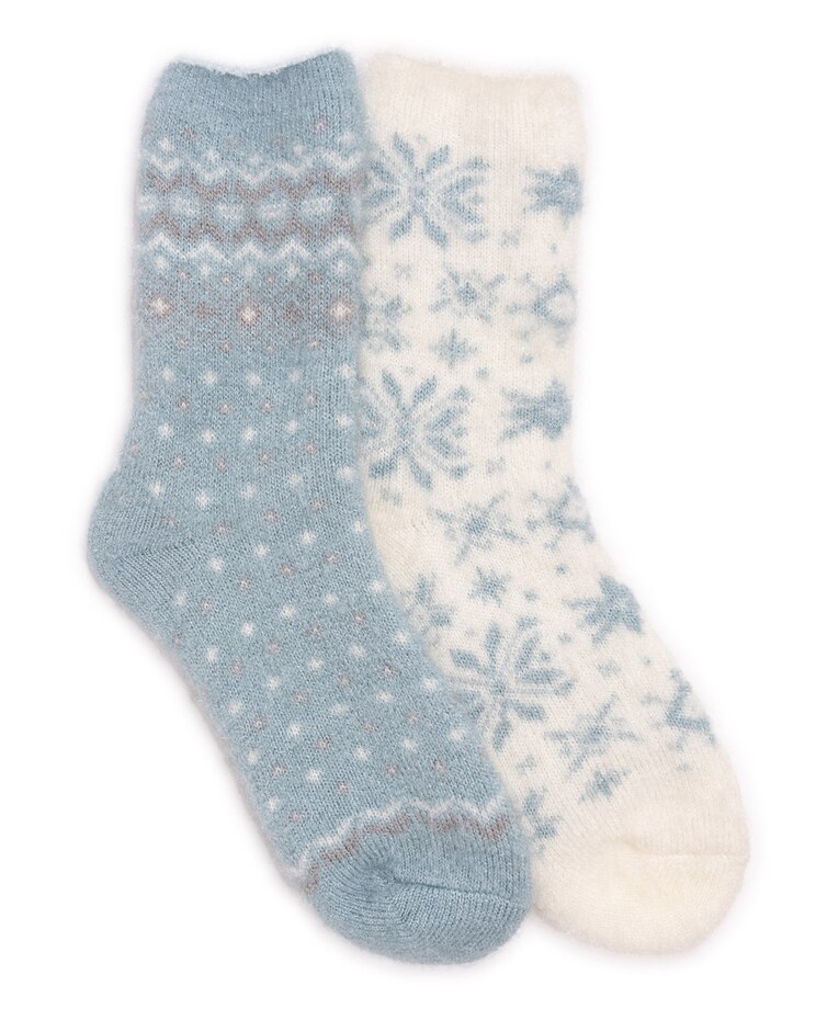 MUK LUKS Novelty Insulated Socks 2pr image number 1