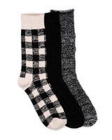 MUK LUKS Boot Socks 3pr thumbnail number 1