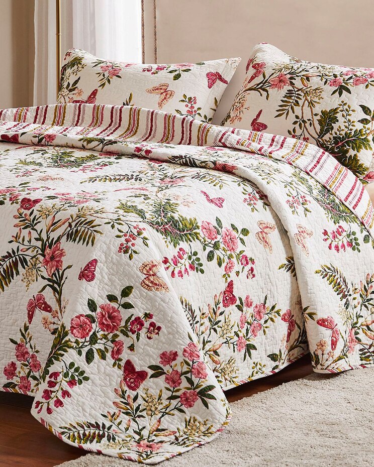 Butterflies Quilt Set image number 1