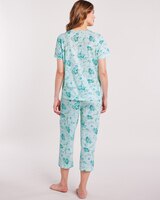 Floral Roses Capri Pajamas thumbnail number 2
