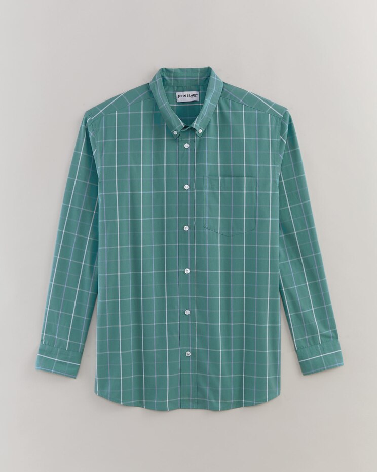 John Blair® Wrinkle-Resistant Shirt image number 1