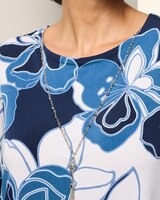 CL Patch Floral Top by Alfred Dunner thumbnail number 3