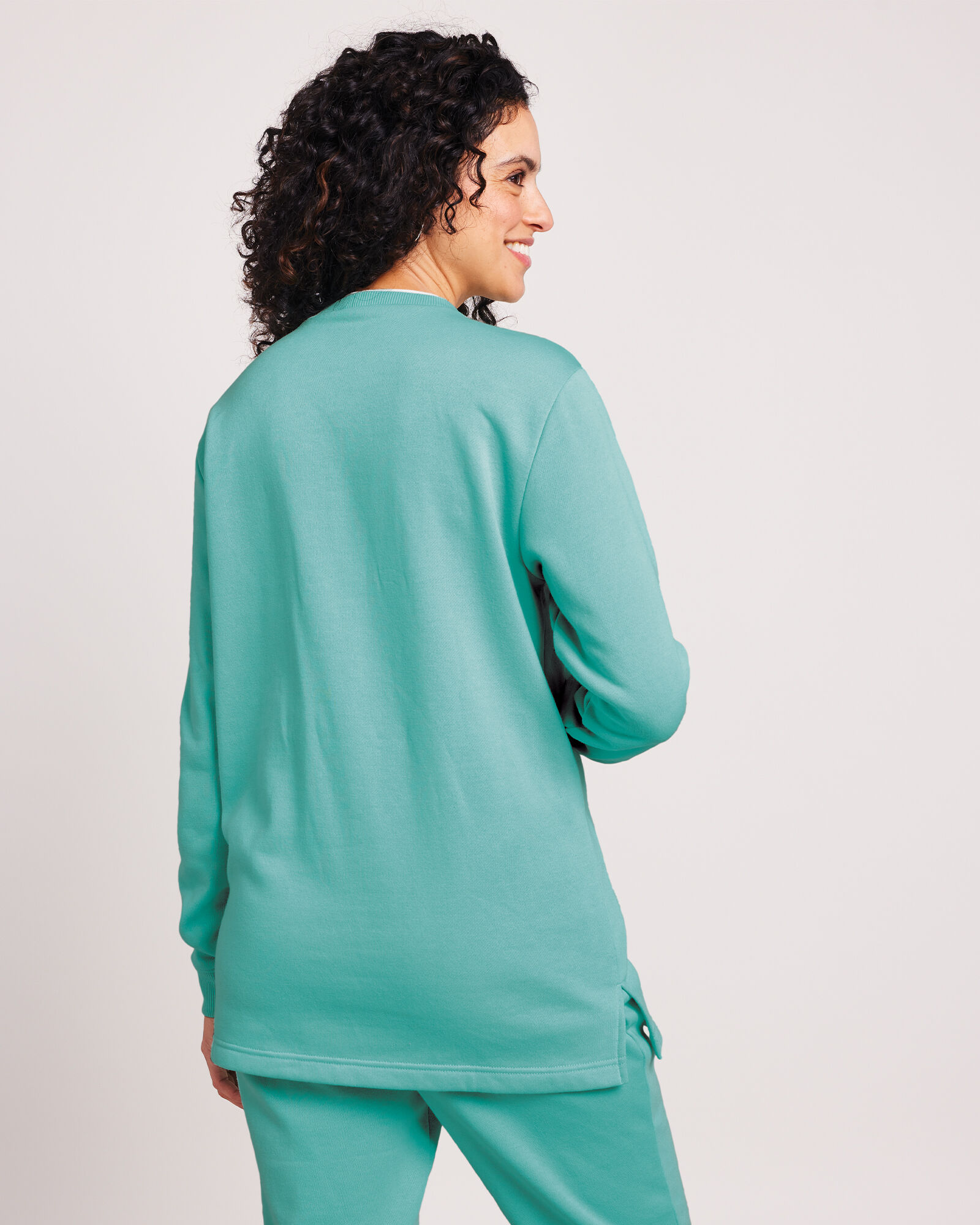 Women's petite embroidered sweatshirts on sale
