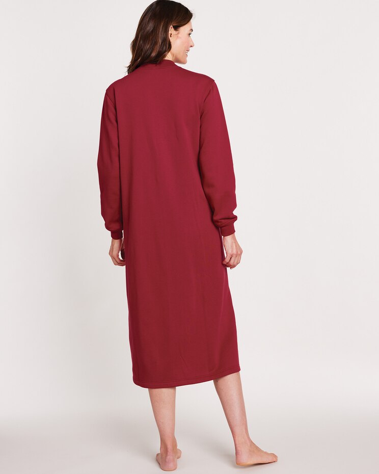 Better-Than-Basic Fleece Snap Front Robe image number 2