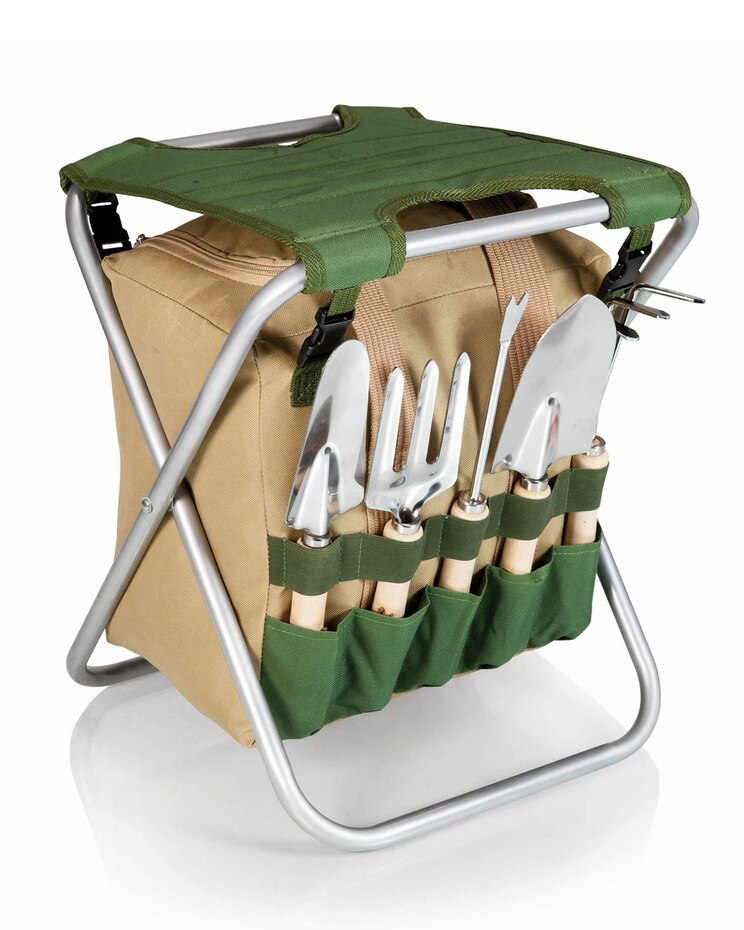 Picnic Time Oniva Gardener Seat & 5pc Tool Set image number 1