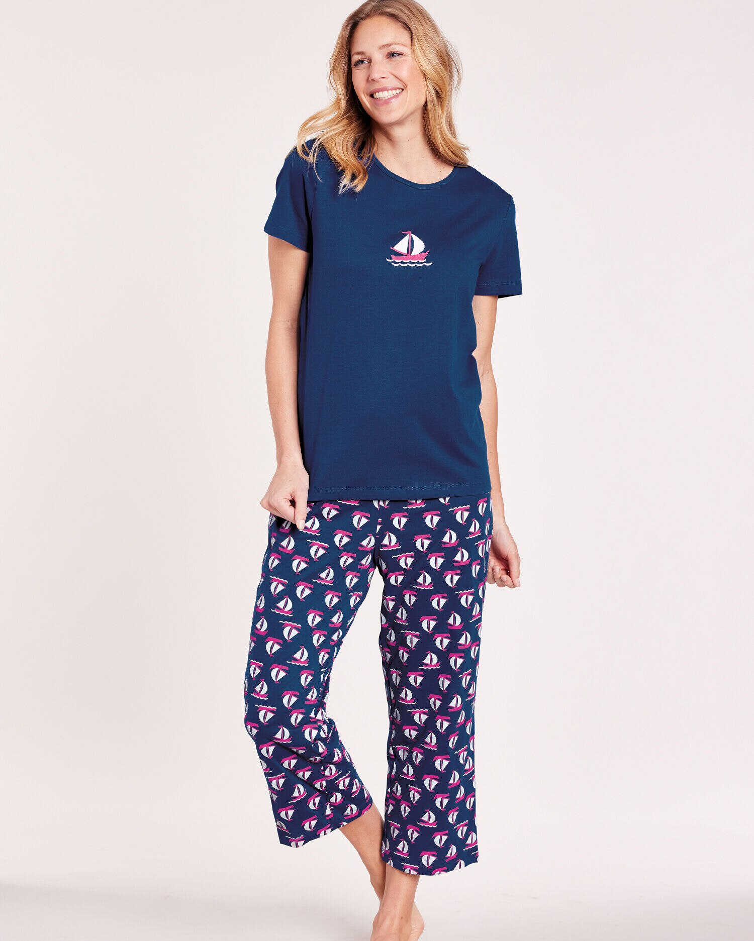 Sweet Dreams Capri Pajama Set
