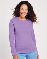 Essential Knit Long Sleeve Tee thumbnail number 1