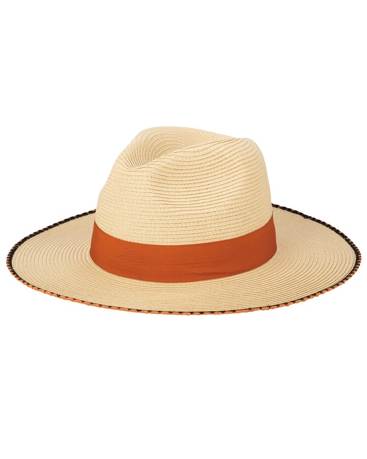 Desert Oasis - Ultrbraid Fedora With Embroidered Edge Hat image number 1