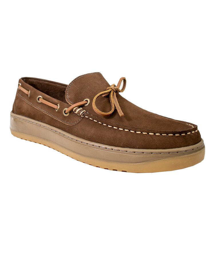 Frogg Toggs Harbor Side Handsewn Leather Boat Shoes image number 1