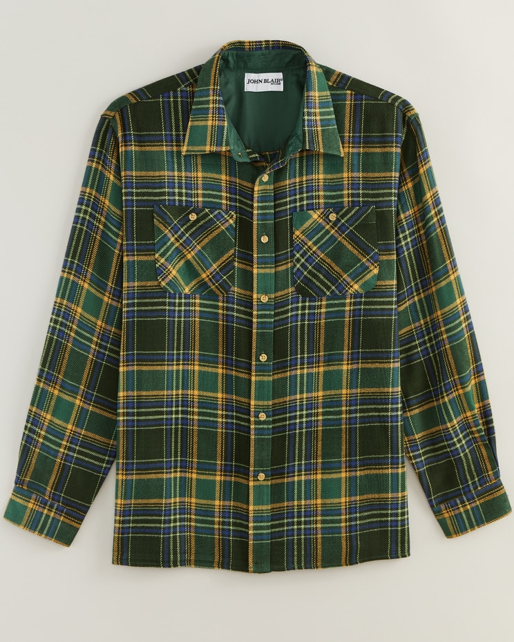 John Blair Classic Flannel Shirt image number 1