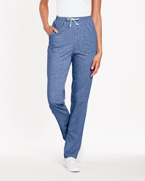 Pull-On Knit Drawstring Sport Pants