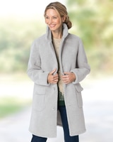 Reversible Faux-Sherpa Coat thumbnail number 3