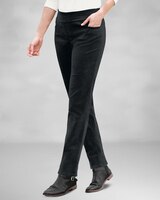 SlimSation® Tapered-Leg Pincord Pants thumbnail number 1